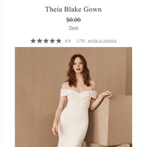 BHLDN Theia Blake Gown